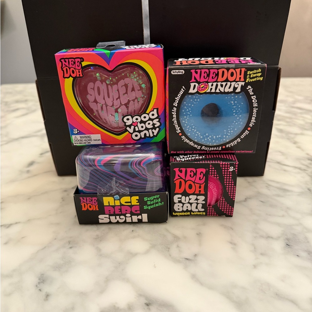 NeeDoh Assorted Squishy Toy Pack - Multicolor